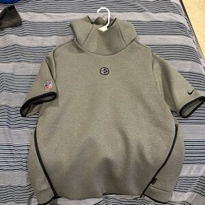 Pittsburgh Steelers Nike short sleeve hoodie rare piece